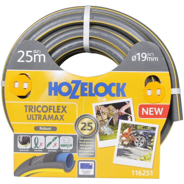 Шланг HoZelock TRICOFLEX ULTRAMAX 19мм 25м  116251