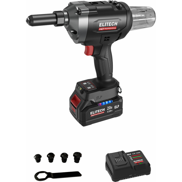 Аккумуляторный заклёпочник Elitech HD Professional CRG2063 E2208.023.01 в Екатеринбурге