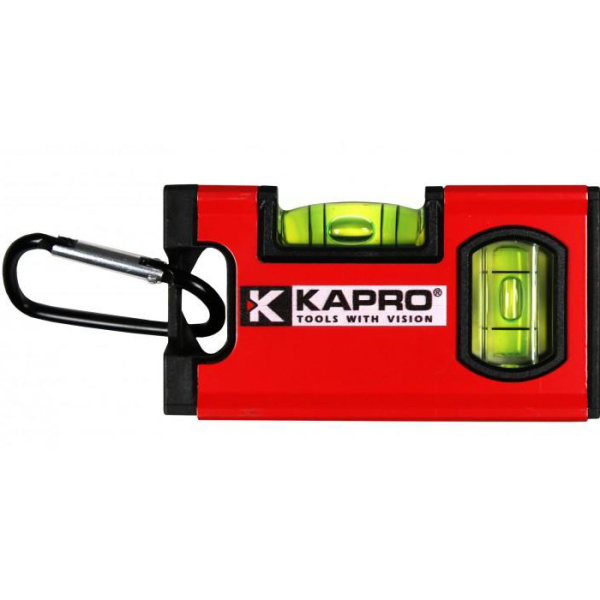 Уровень магнитный мини KAPRO TWIN с карабином 10см 2гл  771-40M-10 в Екатеринбурге 