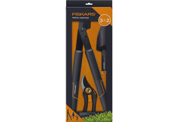 Набор Fiskars садовода подарочный 3 в 1 1056736