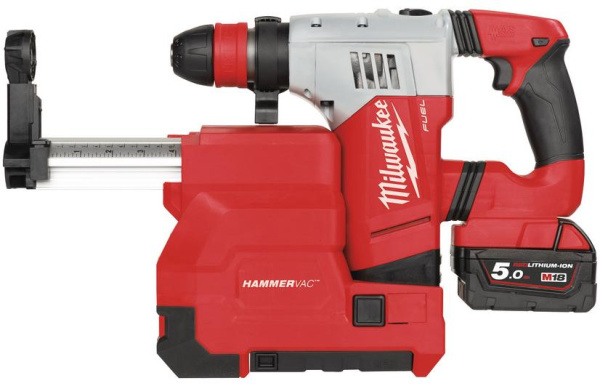 Аккумуляторный перфоратор "Milwaukee" с системой пылеудаления M18 CHPXDE-502C FUEL 4933448180