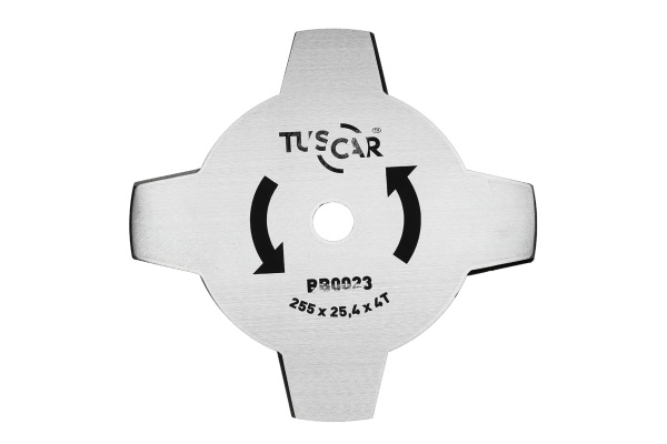 Нож для мотокосы BB0023 Standart 255x25,4x4T Multi TUSCAR 1030023212-4-2