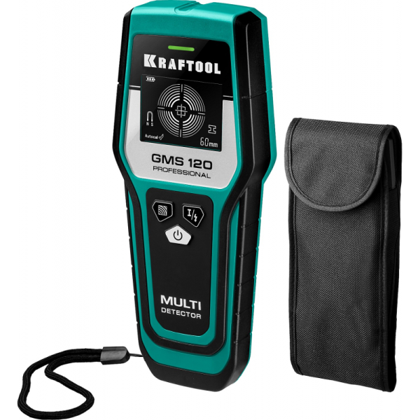 Детектор для скрытых коммуникаций Kraftool GMS120  45298 в Екатеринбурге