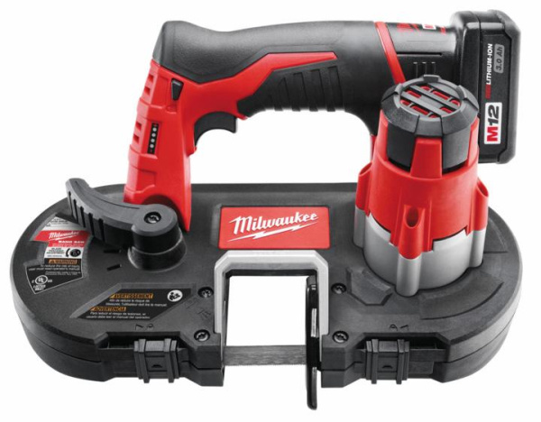 Акк. ленточная пила Milwaukee M12 BS-402C (Li-Ion4Ач)