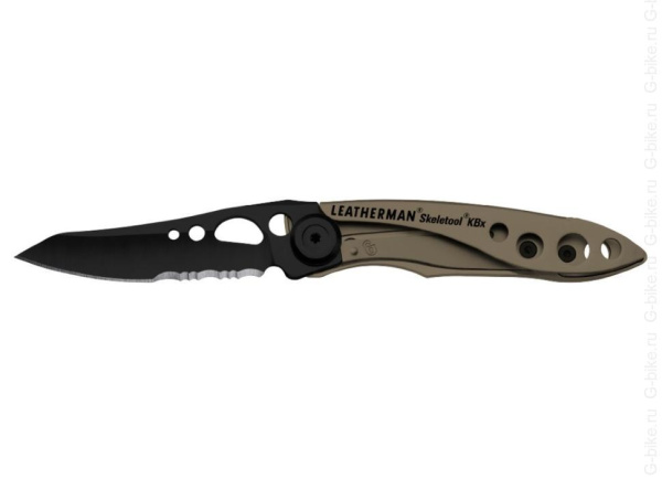 Мультитул LEATHERMAN Skeletool KBX Coyote  832615