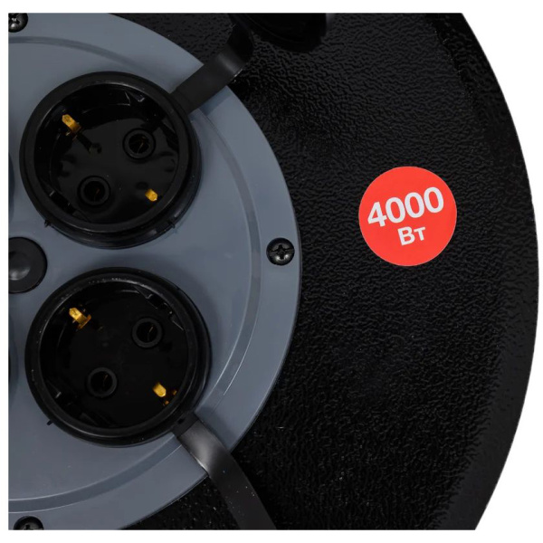 Удлинитель силовой АТЛАНТ КГ 4000 Вт 50м на металлической катушке IP 44 (c/з)  50036 в Екатеринбурге
