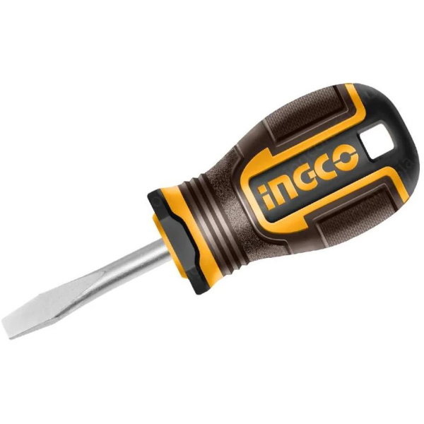 Отвертка плоская SL6.5x38 INGCO HSDSL6038 INDUSTRIAL в Екатеринбурге 