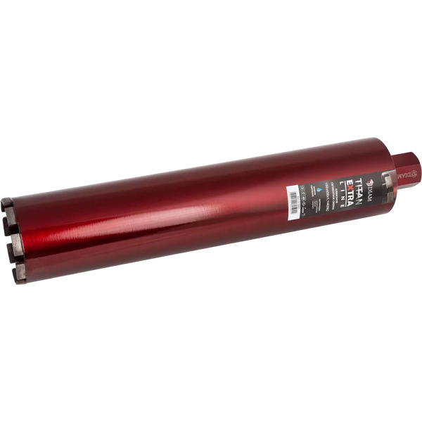 Коронка алмазная 1.1/4" DIAM 102x450х9мм Extra Line Titan 313001