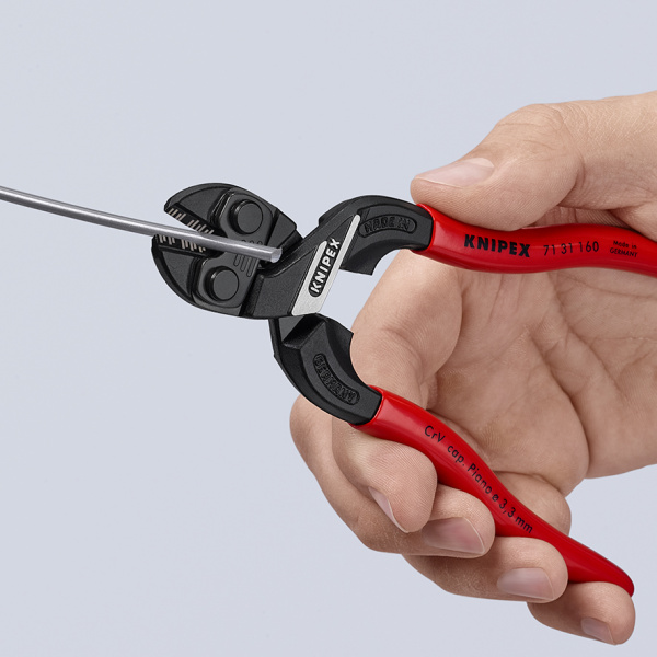 Болторез компактный c выемкой KNIPEX CoBolt S KN-7131160SB в Екатеринбурге 
