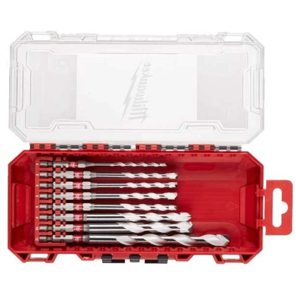 Набор сверл по по мультиматериалам Milwaukee HEX  GEN III 493  4932493871