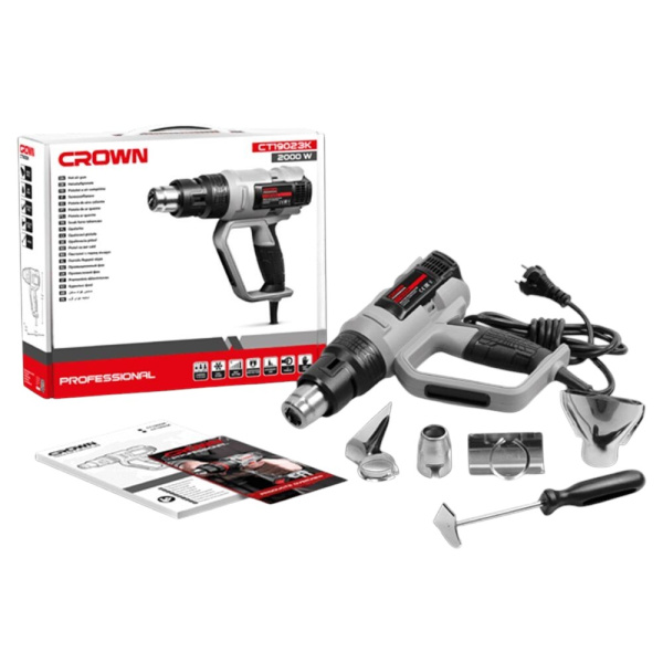 Технический фен CROWN CT19023K в Екатеринбурге