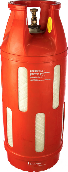Баллон композитный "LiteSafe" 47л/20кг