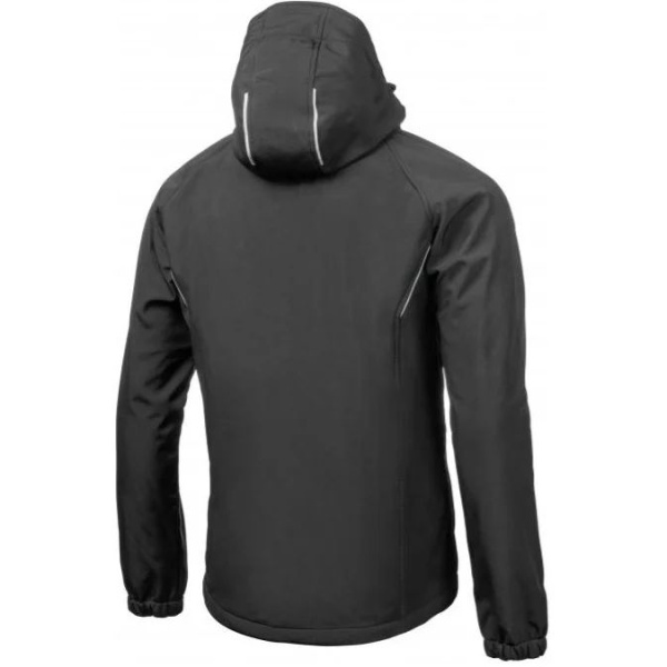 Куртка HOEGERT DITTER SOFTSHELL с капюшоном черная XL (54)  HT5K260-1-XL в Екатеринбурге