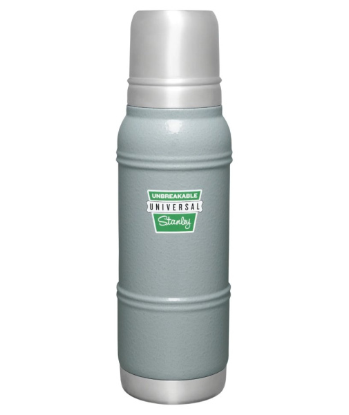 Термос винтажный STANLEY 1 литр 1960г. серо-серебристый 10-10987-008