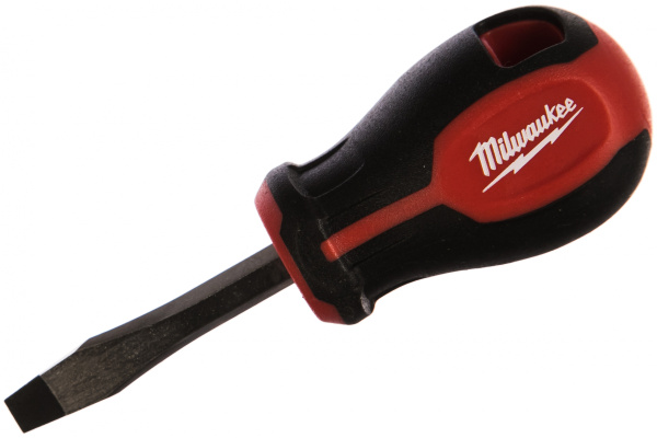Отвертка магнитная с трехгранной рукояткой Milwaukee SL 1,2x6,5x45 4932471780