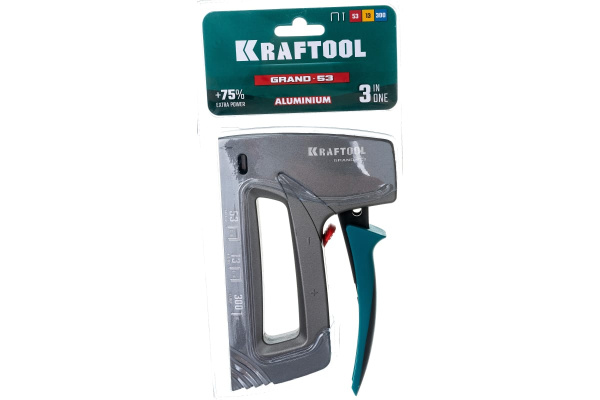 Степлер механический Kraftool тип 53, 13 алюминиевый корпус  3193