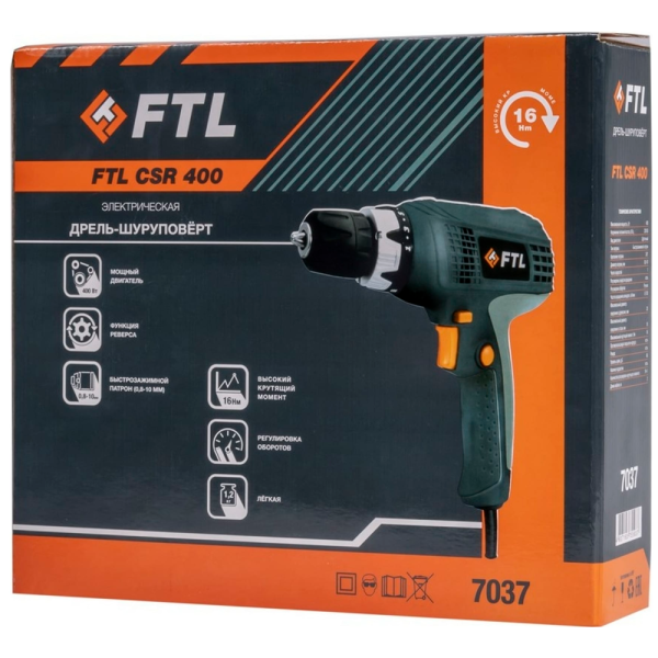 Дрель-шуруповерт FOXWELD FTL CSR 400 7037 в Екатеринбурге