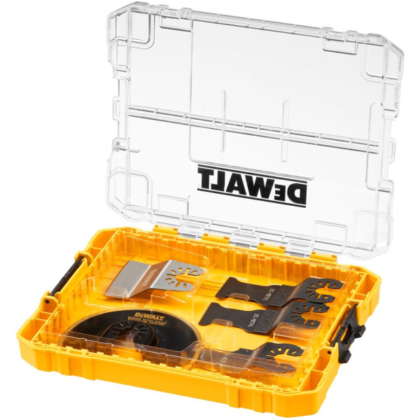 Набор DeWalt универсальных насадок для мультитула 5шт в кейсе DT20761-QZ
