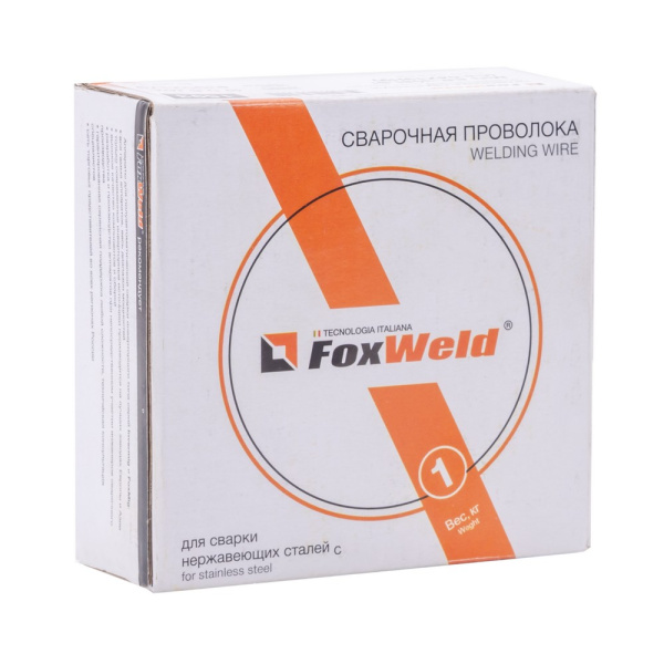 FoxWeld Проволока нержавейка ER-308 LSi  д.0.8мм, 1кг D100 Арт. 1593 Foxweld в Екатеринбурге