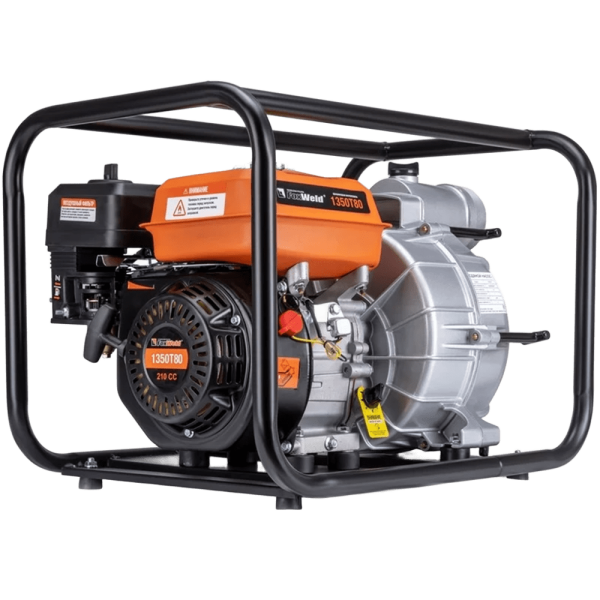 Мотопомпа бензиновая для грязной воды FoxWeld 1350T80 8637 в Екатеринбурге