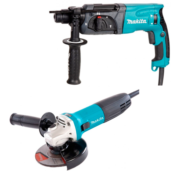 Набор инструмента Makita DKO120 (HR2470,GA5030)