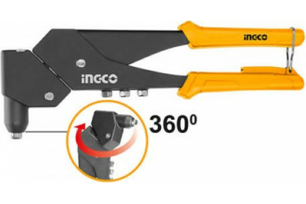 Заклепочник INGCO поворотный 360° 260 мм SHHR106