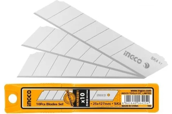 Набор лезвий INGCO из 10 шт.  HKNSB2501 в Екатеринбурге