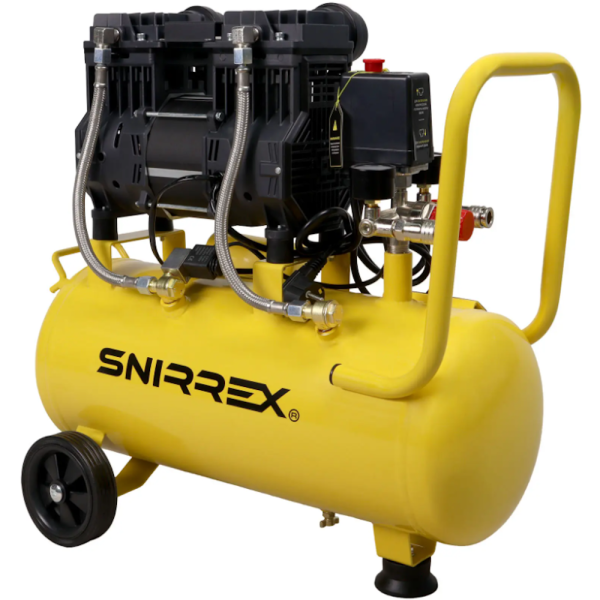Компрессор SNIRREX SCL1.8-24/300 безмасляный, 1.8кВт, 8 бар, 24л., 2650об/мин, 300л/мин, 21кг в Красноярске
