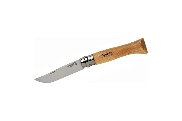 Нож OPINEL 07 VRN клинок 8см, углеродистая сталь, бук 113070 в Екатеринбурге 