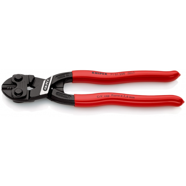 Болторез KNIPEX KoBolt 3,6-6мм. 200мм. с захватной площадкой  KN-7101200