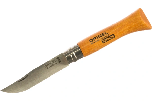 Нож OPINEL 06 VRN клинок 7см, углеродистая сталь, бук 113060