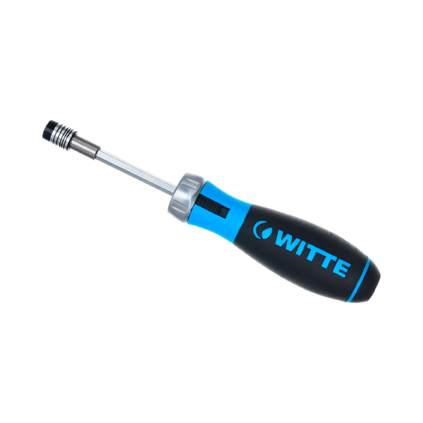 Отвертка с реверсом и трещоткой Witte BITDRIVE Ratchet 46802