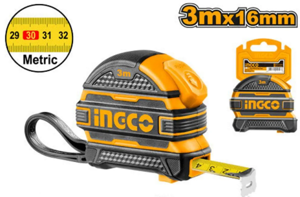Рулетка INGCO 3х16 мм HSMT08316-1 в Екатеринбурге 