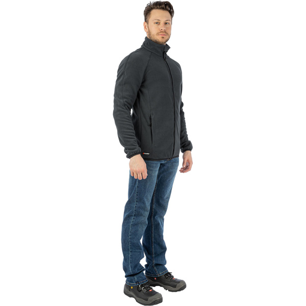 Толстовка флисовая Brodeks KS211, графит (XL) КА-00004090-XL в Екатеринбурге