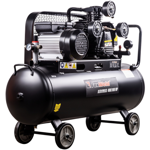 Компрессор масляный ременной FOXWELD AEROMAX 480/100 HP 6796 в Екатеринбурге