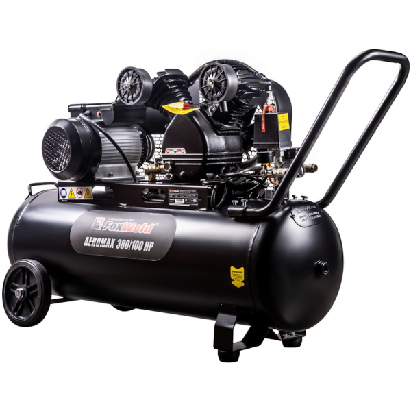 Компрессор масляный ременной FOXWELD AEROMAX 380/100 HP 7068 в Екатеринбурге