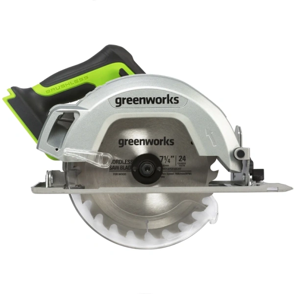 Аккумуляторная циркулярная пила Greenworks G24CS  1500907 в Екатеринбурге