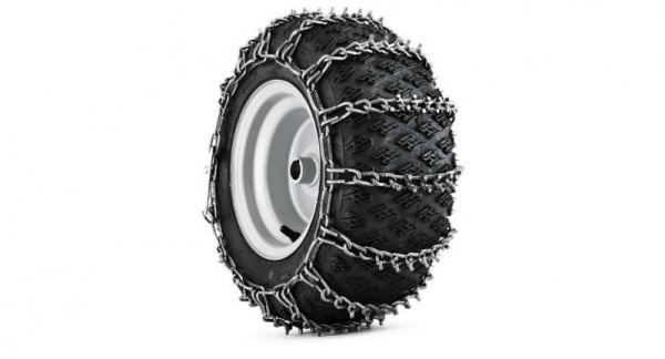 Цепи на колеса "Husqvarna" 16х6.5-8"(без грунтозацепов), райдер 15Т/316T/316TX/снегоотбрасывателили
