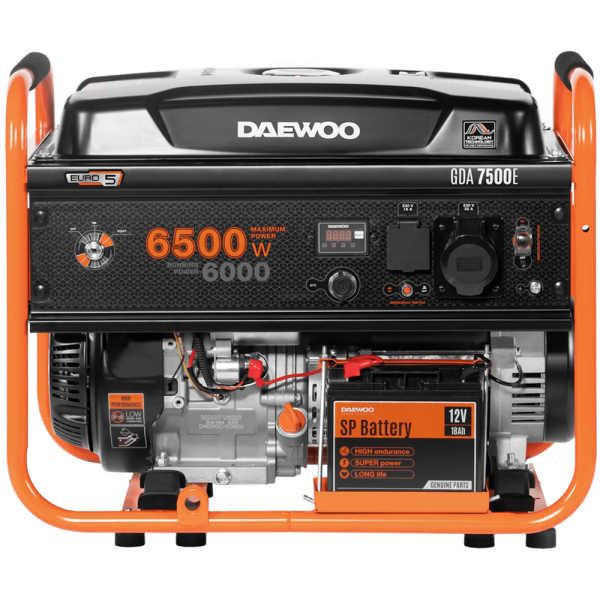 Генератор бензиновый DAEWOO GDA 7500E в Екатеринбурге