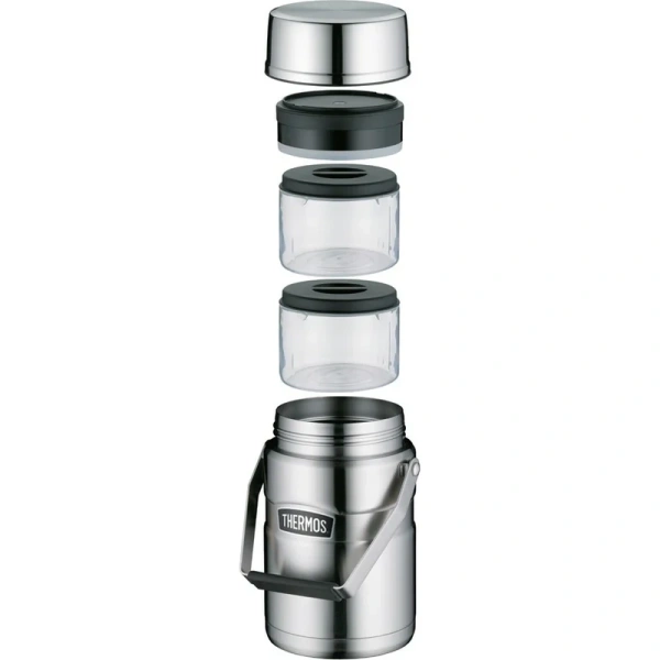 Термос из нержавеющей стали с двумя контейнерами  THERMOS SK3030MS 1,39L 491474 в Екатеринбурге 