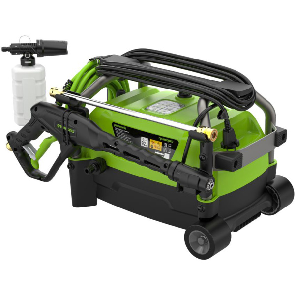Мойка высокого давления электрическая Greenworks PW3140 1900Вт 140 бар PW3140A1  в Екатеринбурге