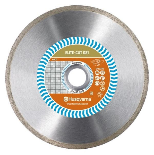 Диск алмазный "HUSQVARNA-GS-1" 180х25,4х1,5х8,0 корона,стекло  5753902-01