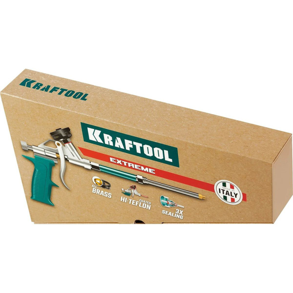 Пистолет для монтажной пены Kraftool EXTREME полностью разборный обслуживаемый 06800 в Екатеринбурге 
