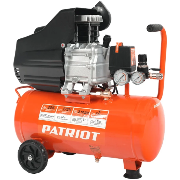 Поршневой компрессор Patriot EURO 24-240 525306365