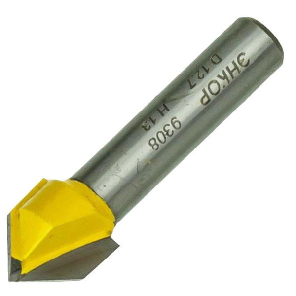 Фреза пазовая угловая 90гр. " ЭНКОР"  D12,7х13мм  S8  9308