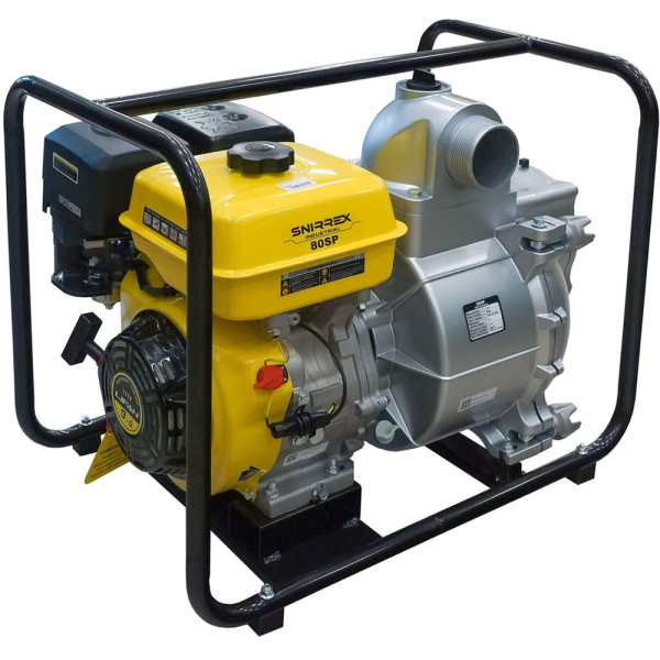 Мотопомпа бензиновая SNIRREX 80SP 