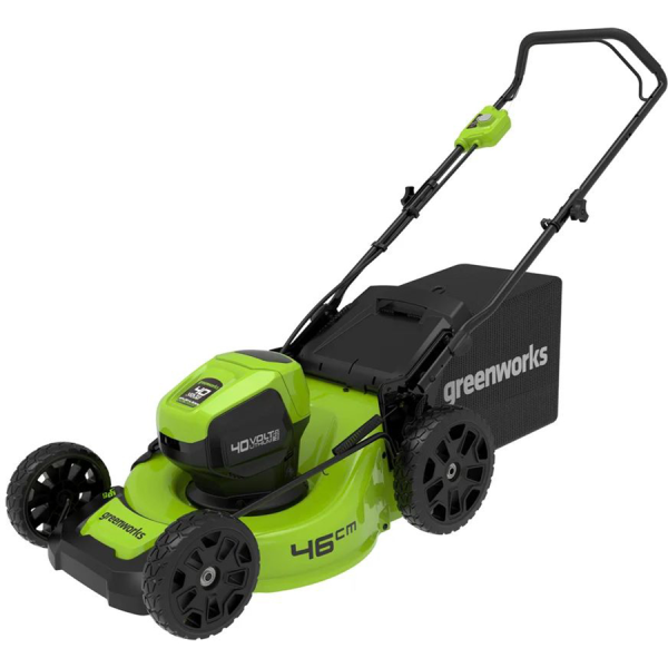 Газонокосилка Greenworks 40в 46см GD40LM46HP,б/щ c 1хАКБ 4 Ач и ЗУ  2514407UB в Екатеринбурге