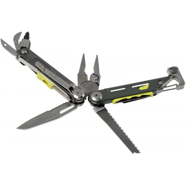 Мультитул LEATHERMAN Signal, 19 функций, серый, нейлоновый чехол 832737 в Екатеринбурге 