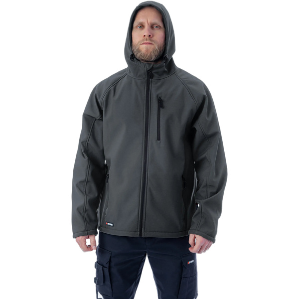 Куртка софтшелл Brodeks KS232, серый (L) КА-00004011-L в Екатеринбурге