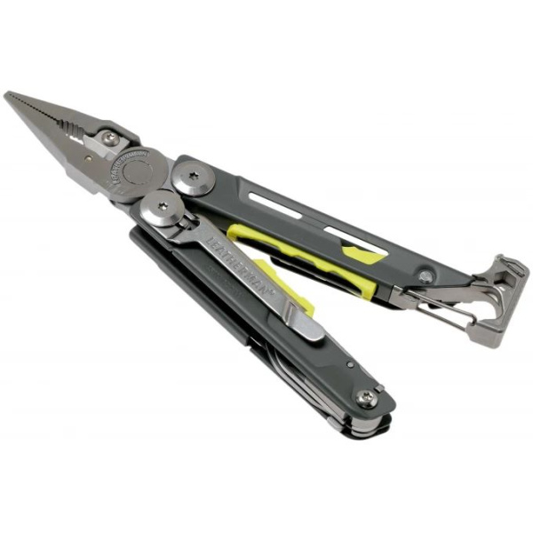 Мультитул LEATHERMAN Signal, 19 функций, серый, нейлоновый чехол 832737 в Екатеринбурге 
